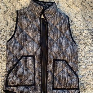 J Crew Herringbone vest
